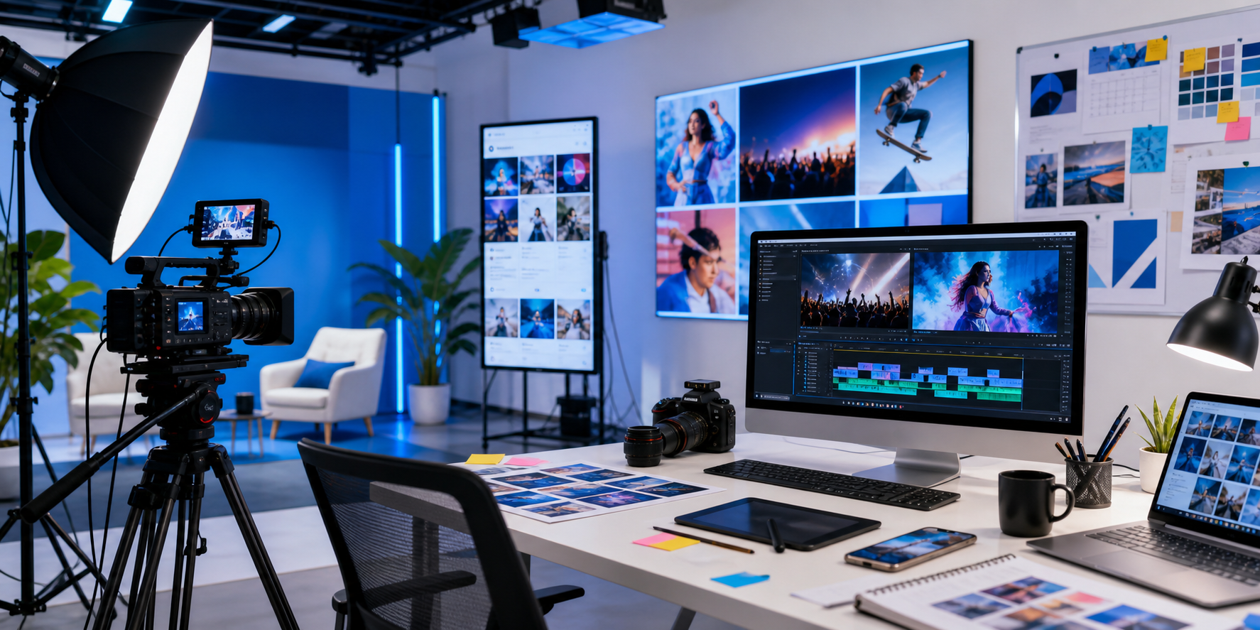 Digital content production studio